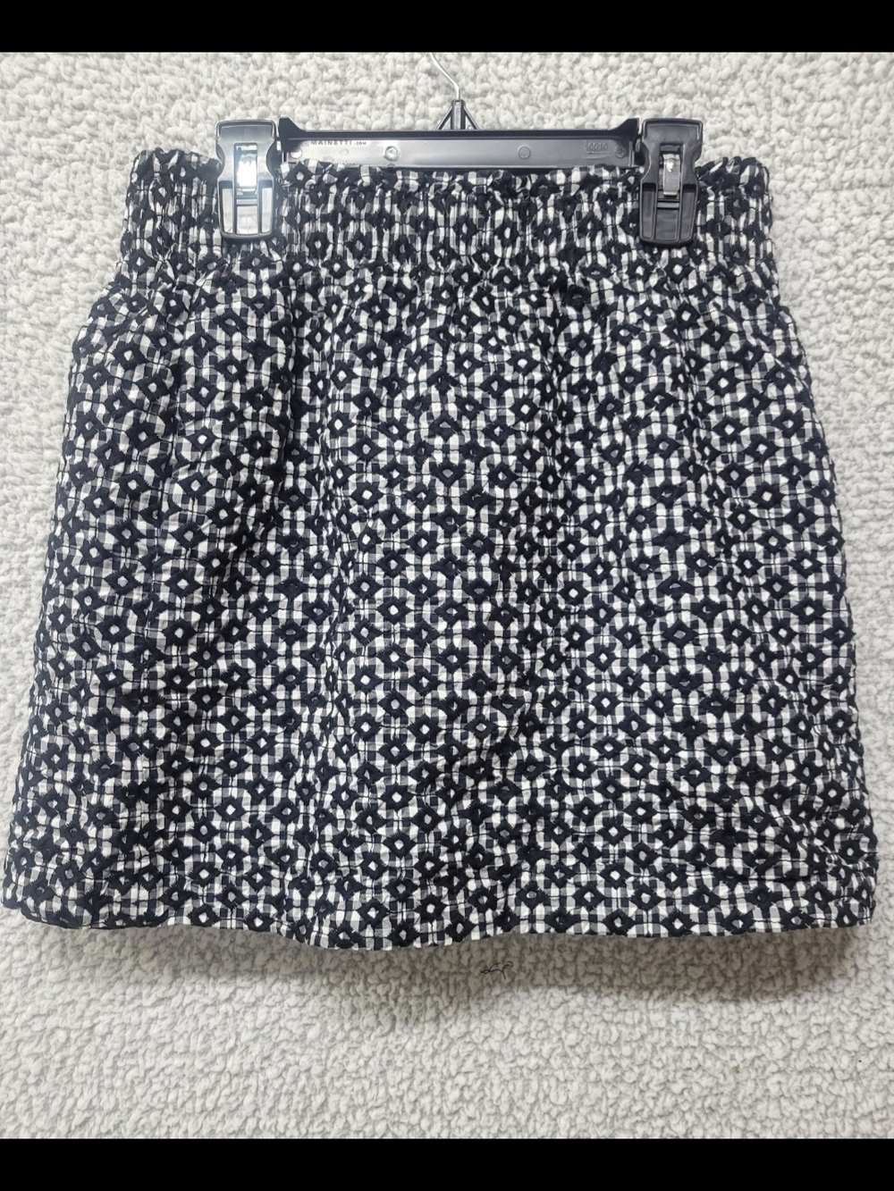 J Crew‎ Embroidered sidewalk skirt in gingham